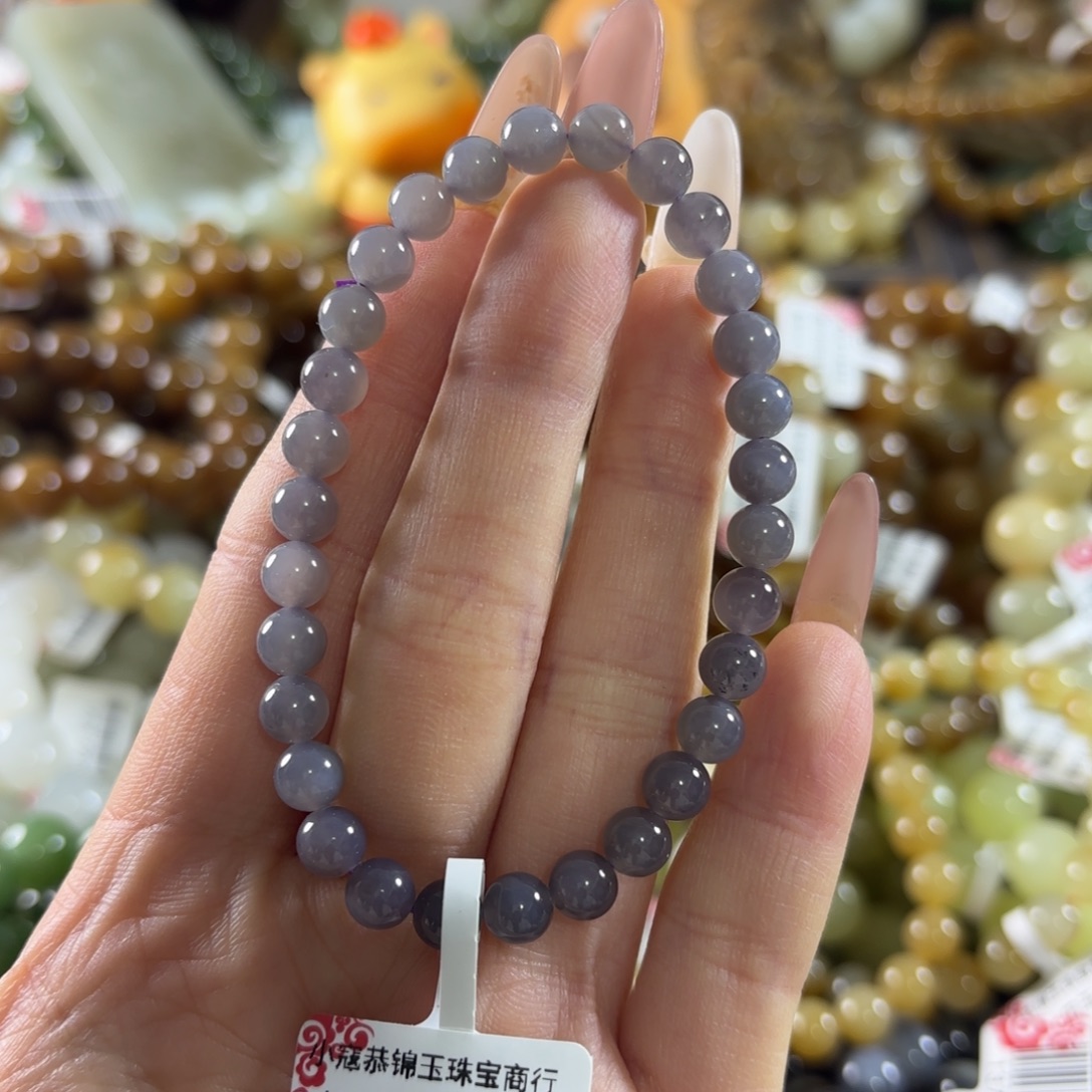 和田玉未镶嵌手链493