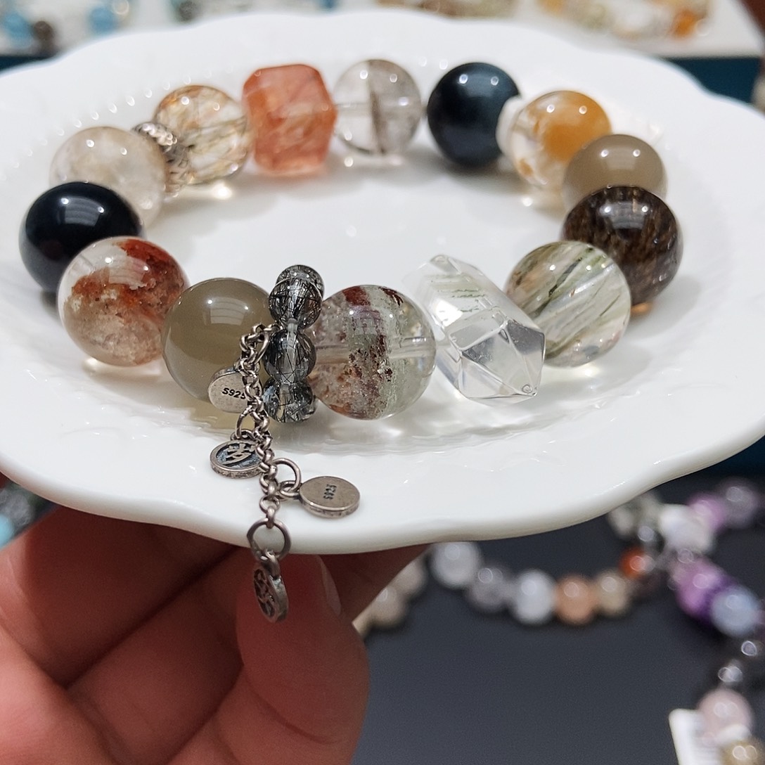 水晶手链未镶嵌水晶