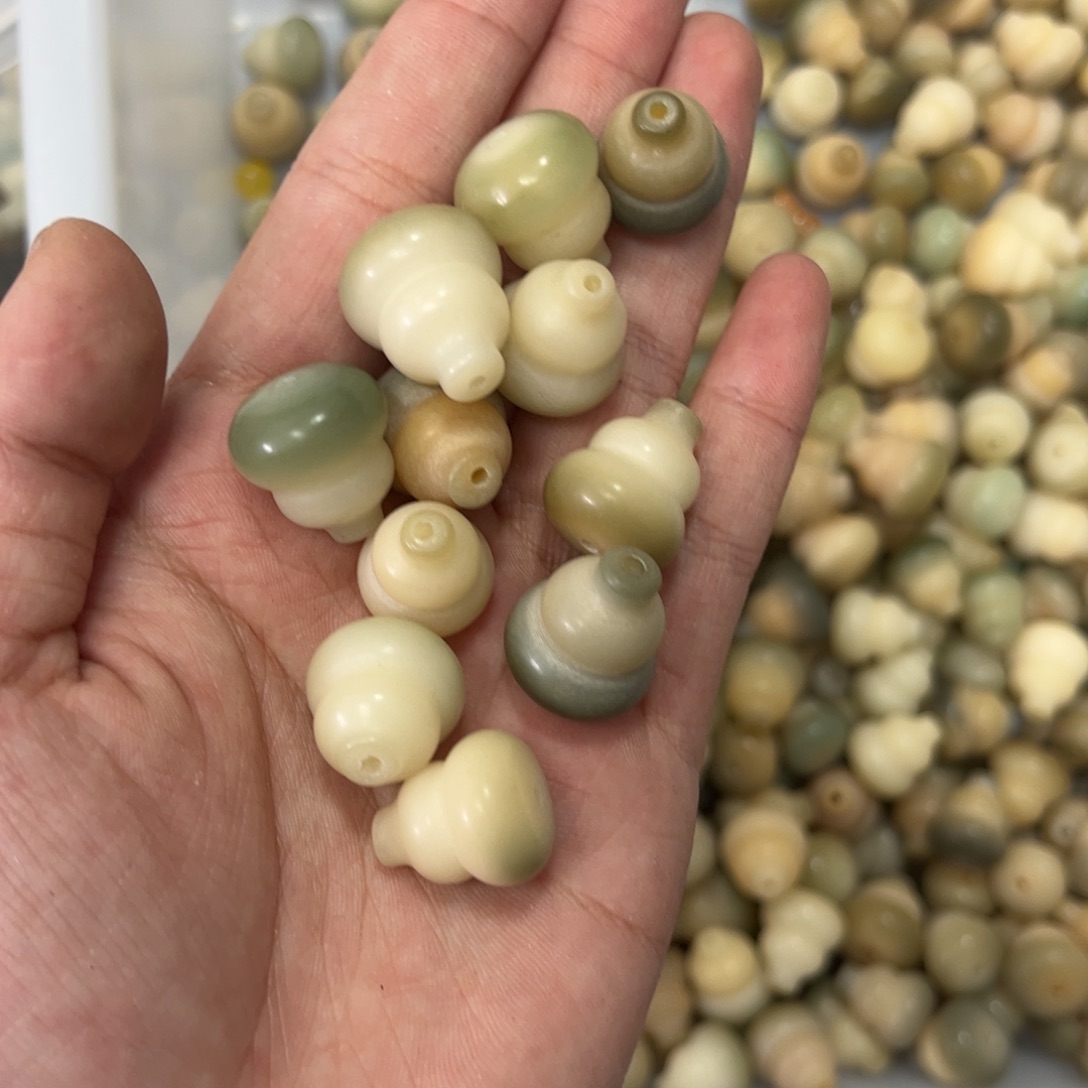 【闪购商品】白玉菩提吊坠z/14-16 10颗葫芦瑕不售后