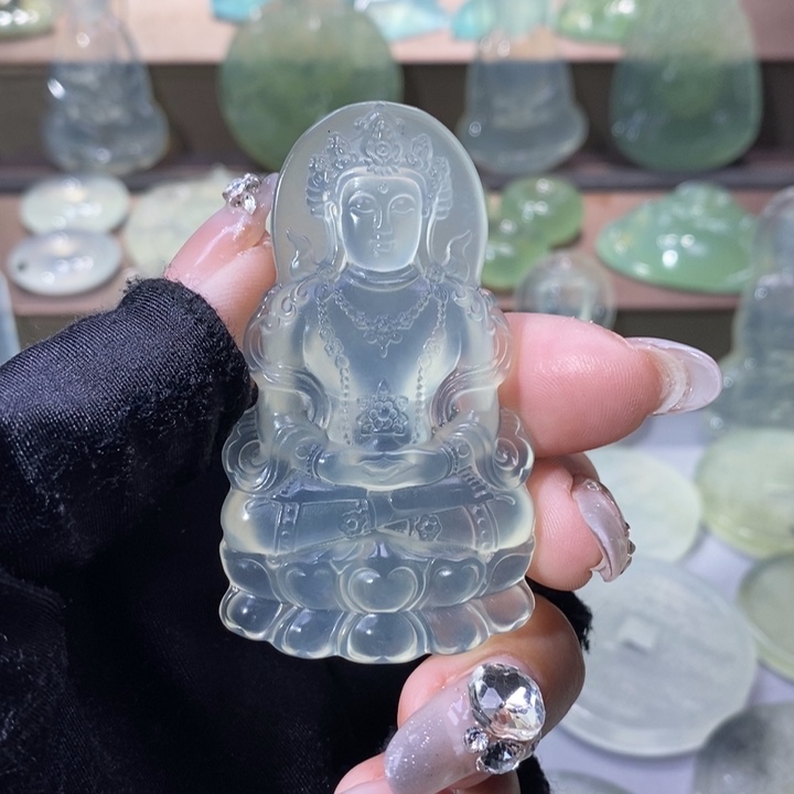 岫玉吊坠未镶嵌吊坠