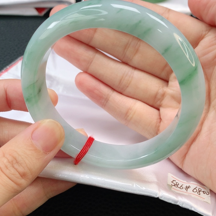 未镶嵌手镯翡翠缅甸58