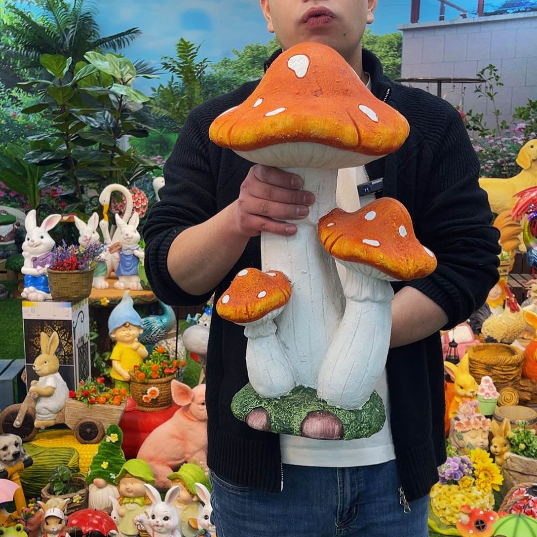 红陶花园庭院摆件