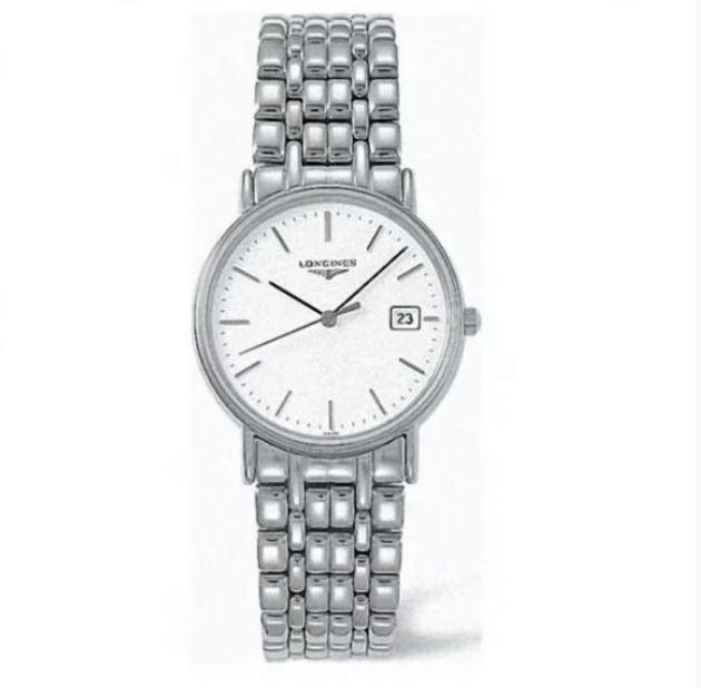 99新 Longines/浪琴 瑰丽系列石英33盘xww