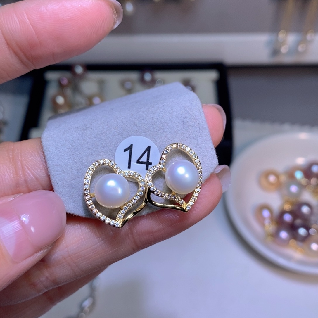 【闪购商品】淡水珍珠耳饰未镶嵌