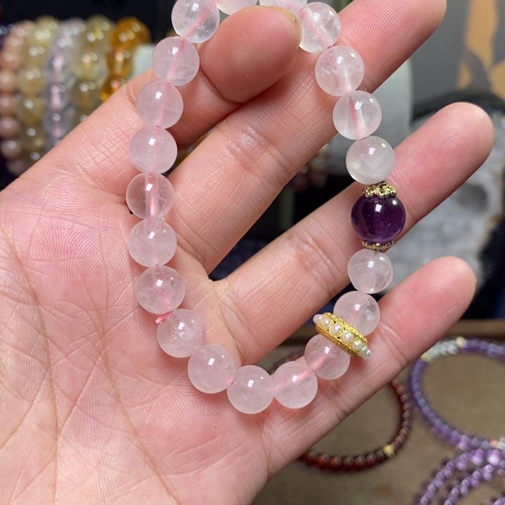 水晶手串未镶嵌手串