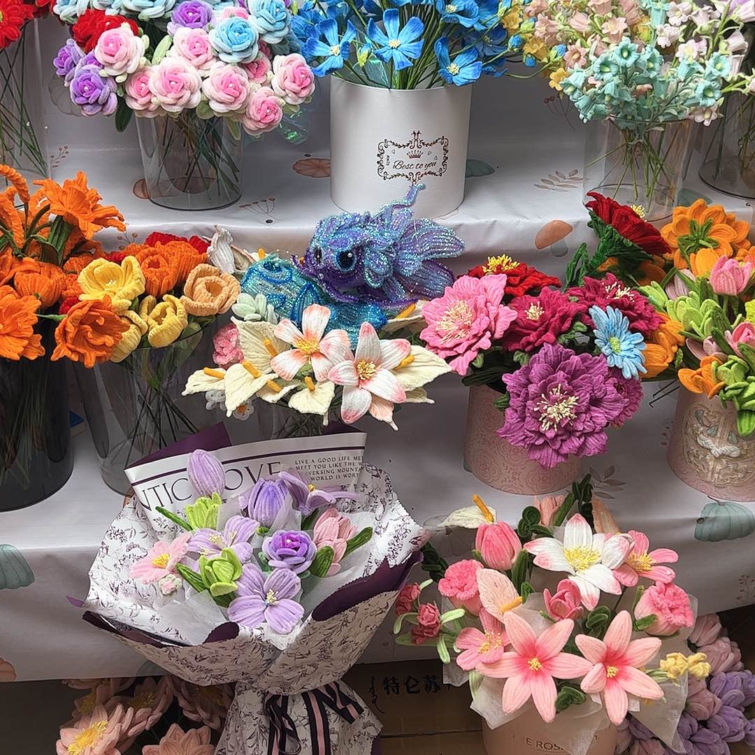 扭扭棒成品批发直播