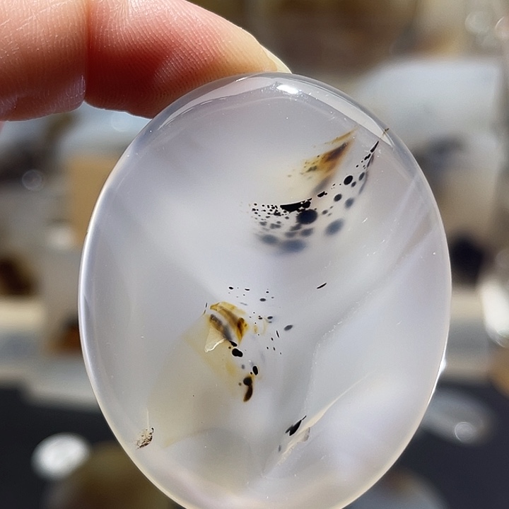 未镶嵌发饰玛瑙/玉髓