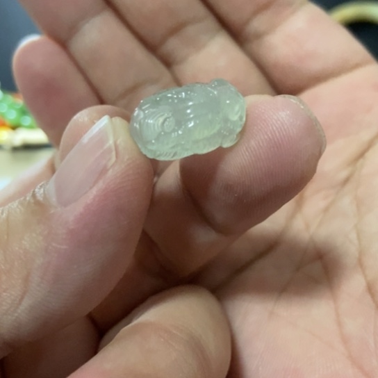 颈饰未镶嵌翡翠龙头