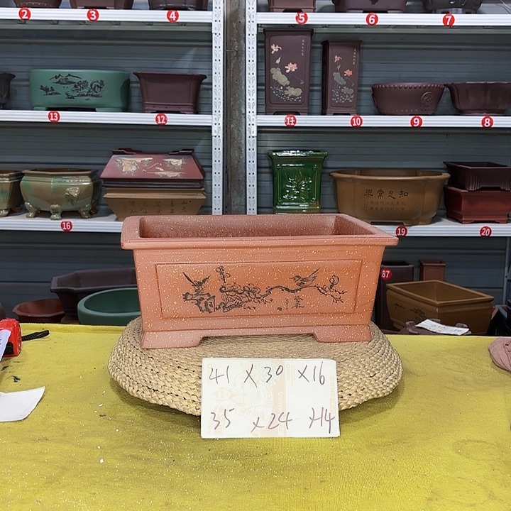 紫砂花盆宜兴紫砂厂