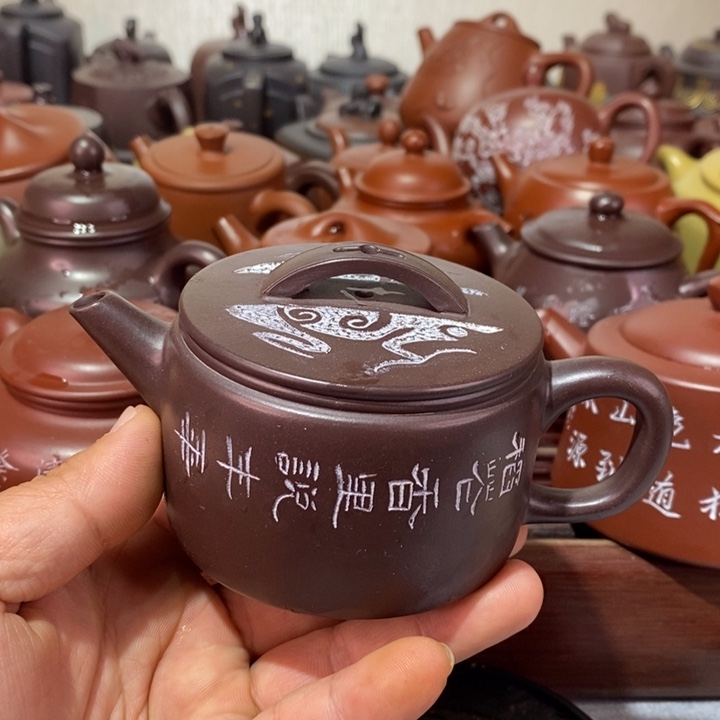 紫砂茶壶精工制作