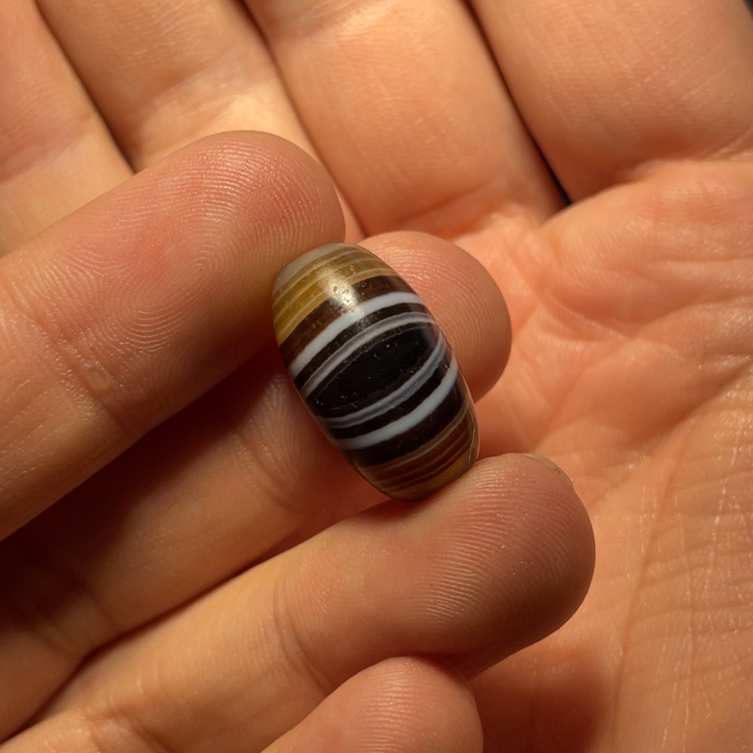 玛瑙/玉髓单珠未镶嵌