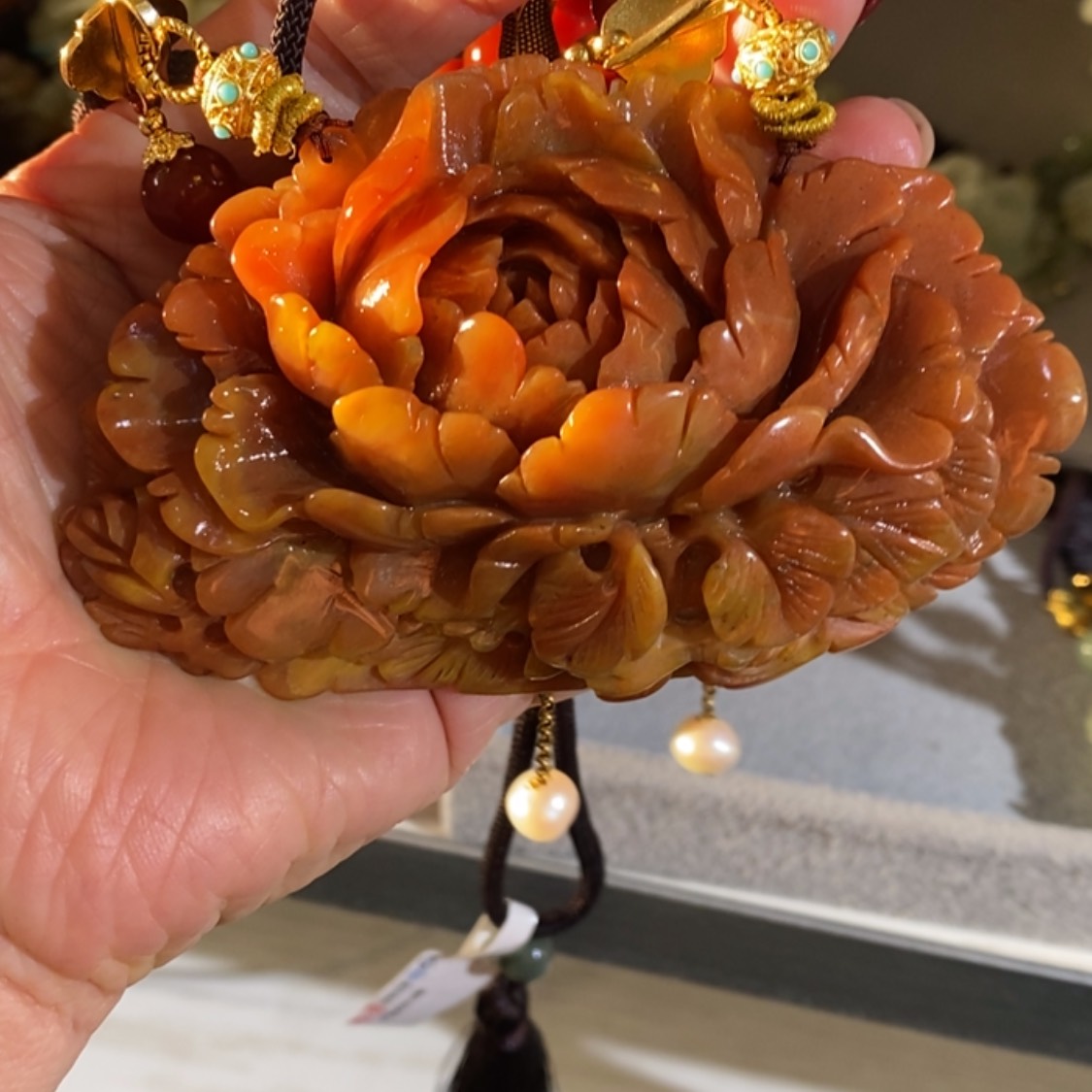 【闪购商品】岫玉毛衣链未镶嵌用****6