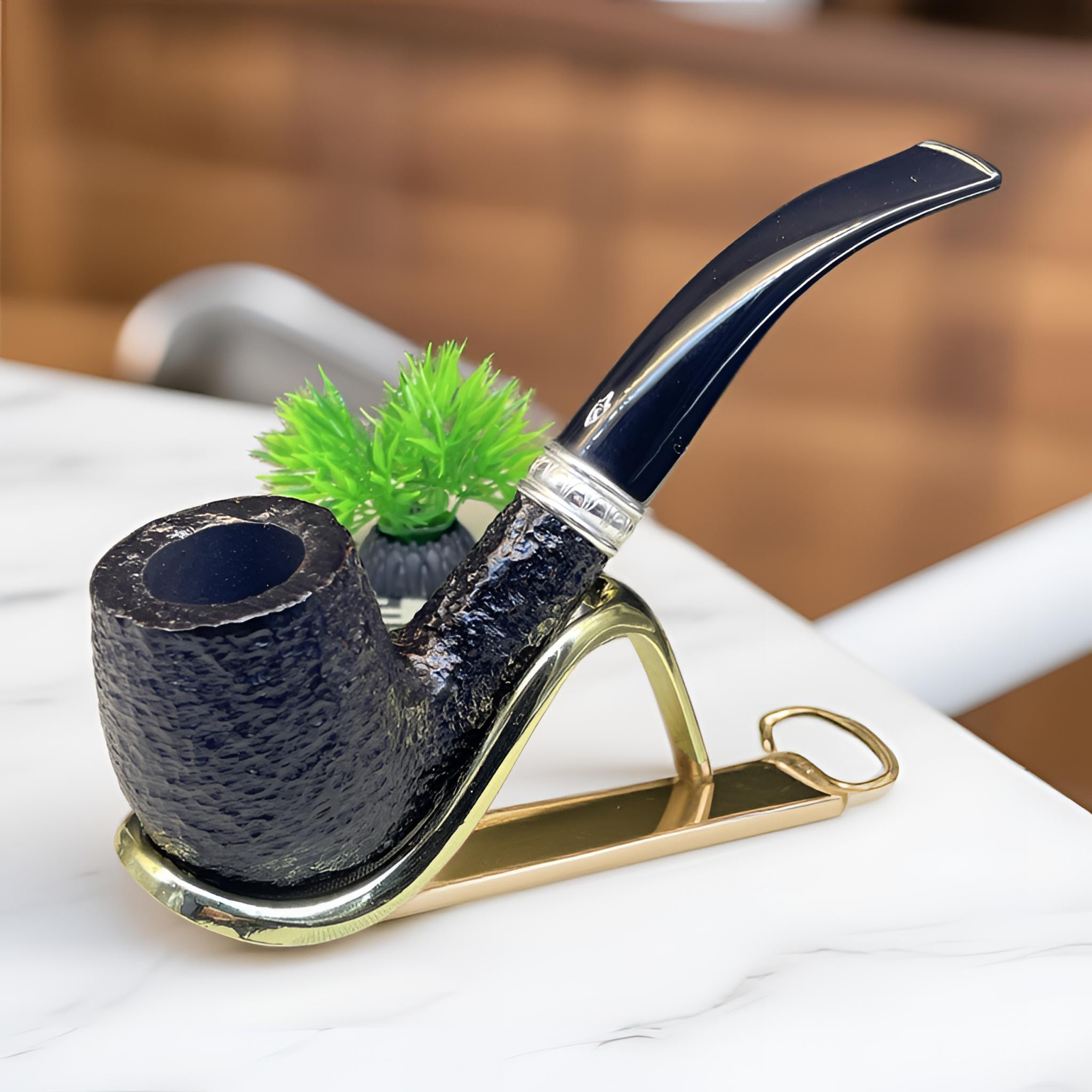 少女喷泉系列606ks斗型石楠木手烟斗