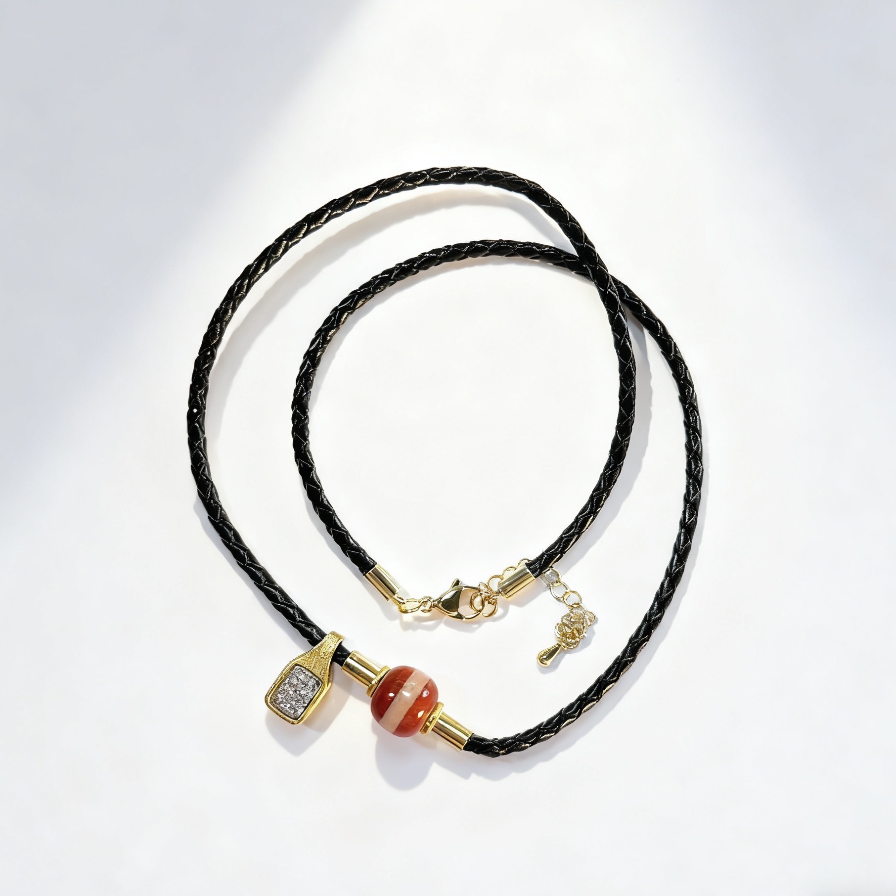 GY1047  虎牙玛瑙万能绳 多样性发其一