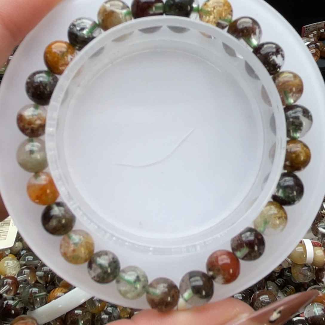 水晶手链未镶嵌天然手链