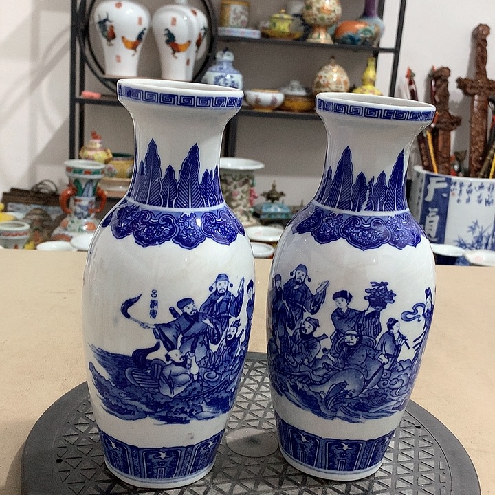 陶摆件博古架陶瓷摆件