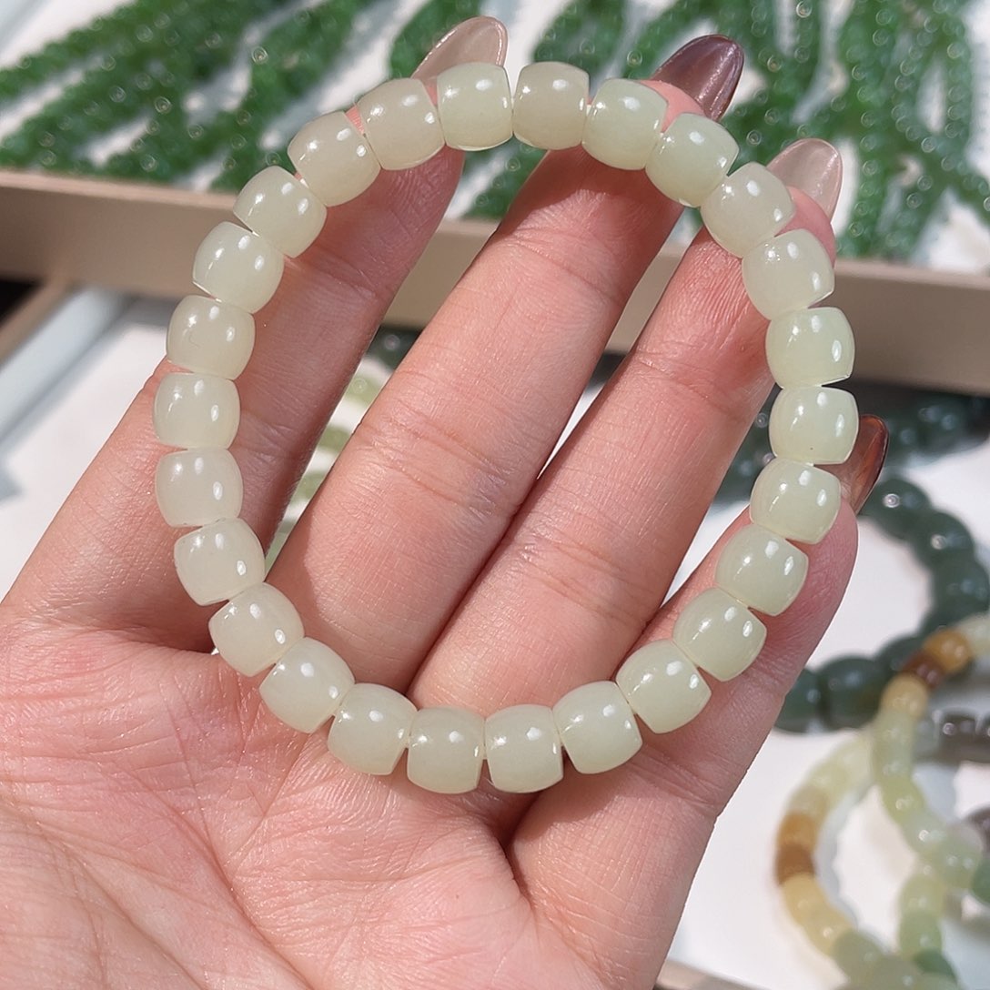 和田玉手链未镶嵌