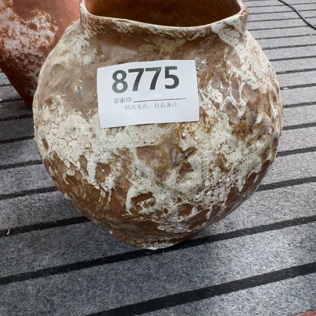 A***n陶摆件景德镇高温花瓶编码8775高27口14默认无孔