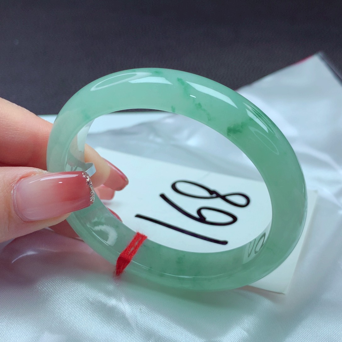 翡翠手镯未镶嵌手镯54贵妃