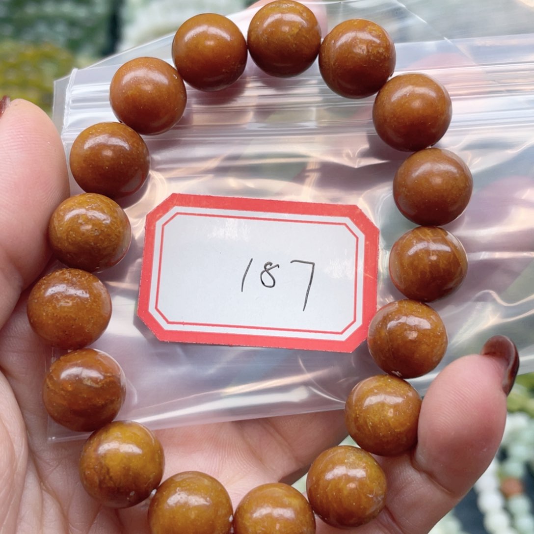 未镶嵌蛇纹石玉手串