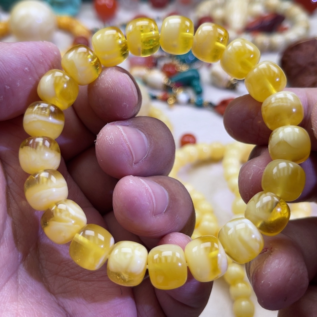 ミ***、琥珀未镶嵌珠宝奇石37