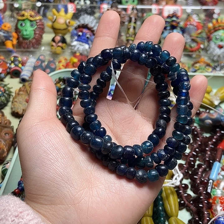 琉璃颈饰福利链子