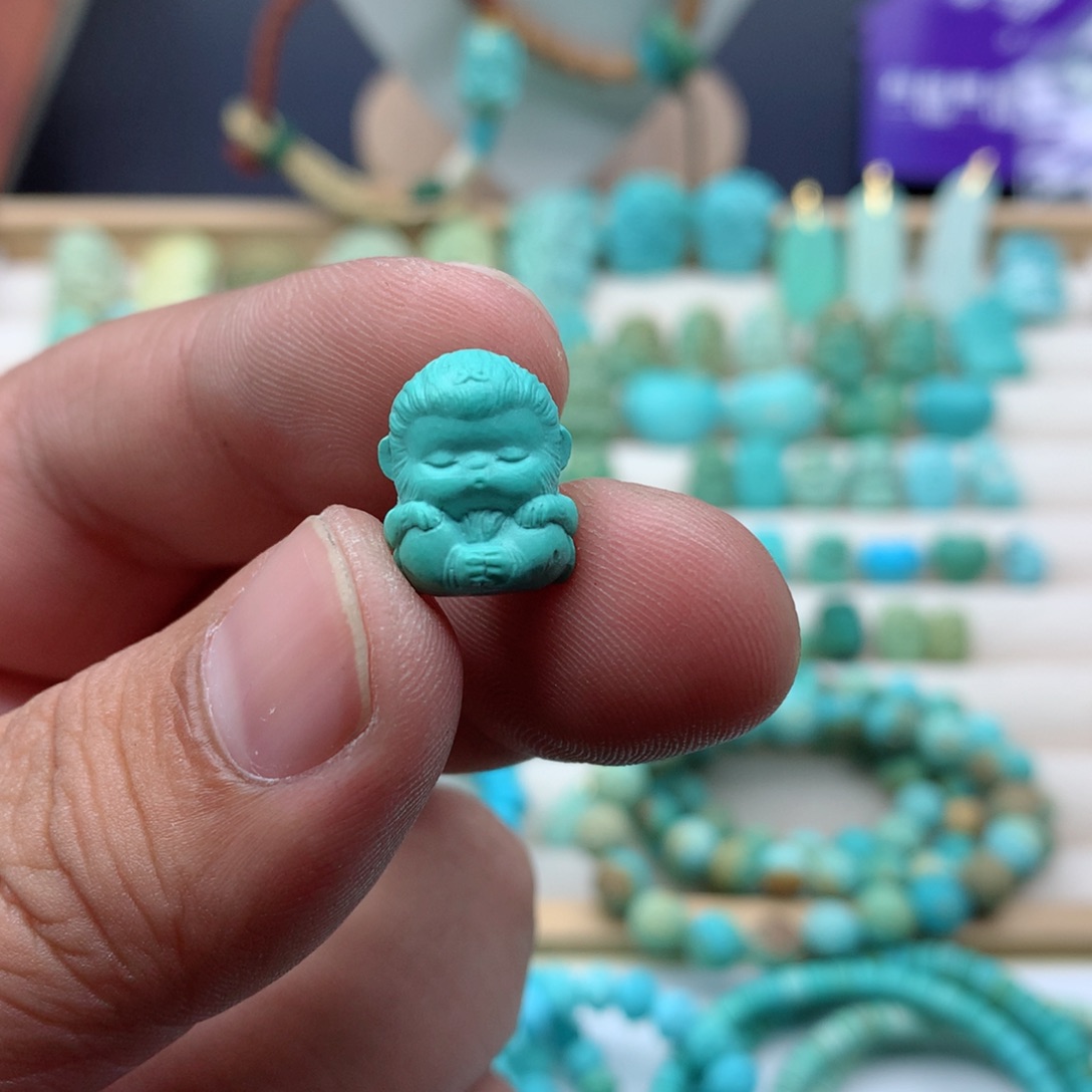 【闪购商品】绿松石珠宝奇石未镶嵌