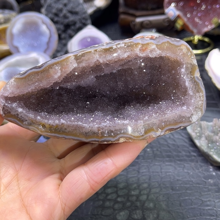 水晶未镶嵌珠宝半成品