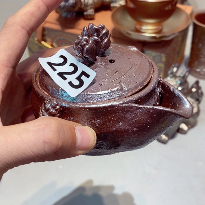 茶盏柴烧茶具陶瓷杯子