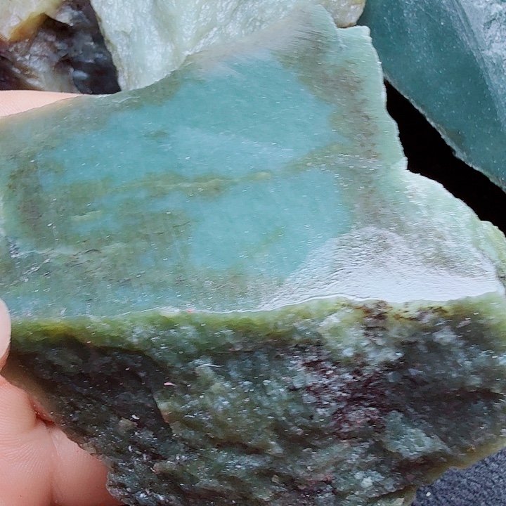 未镶嵌和田玉（糖玉）珠宝半成品