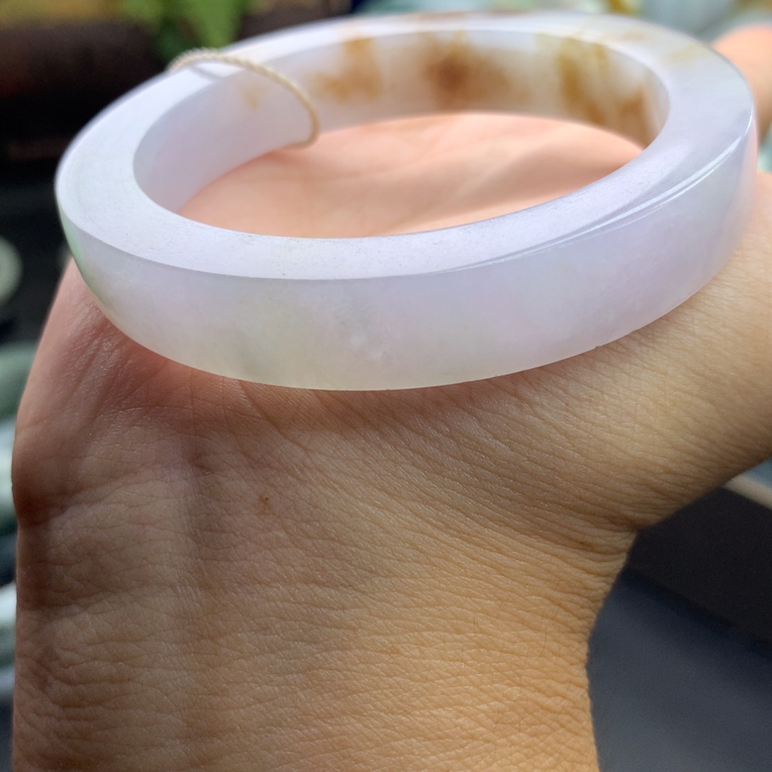 未镶嵌手镯不退不换定制翡翠