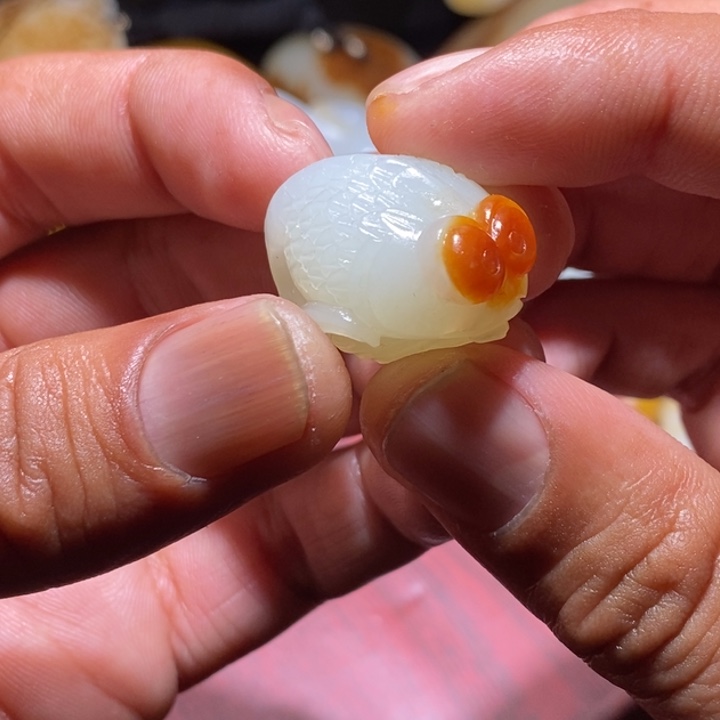 和田玉12克金玉满堂未镶嵌