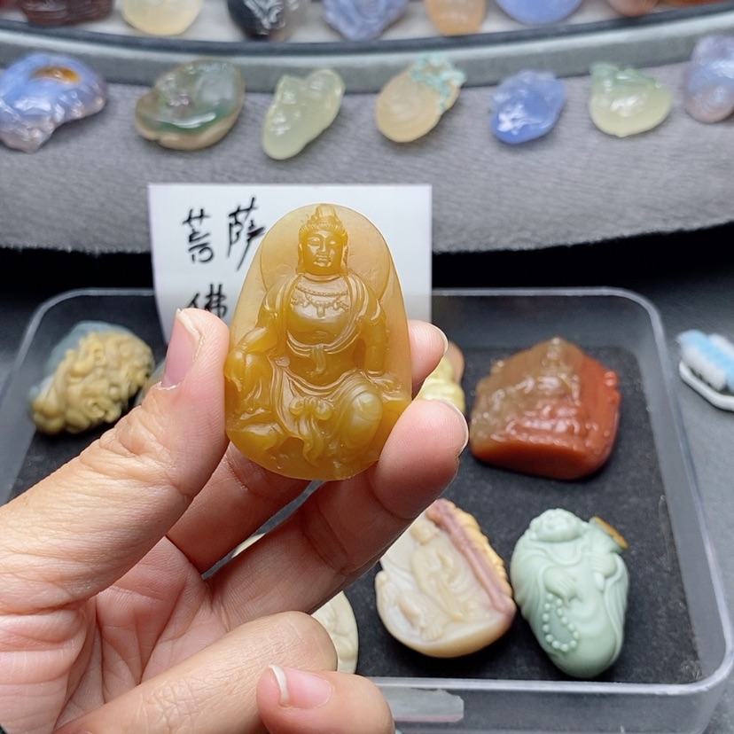 【闪购商品】未镶嵌吊坠定制石英质玉