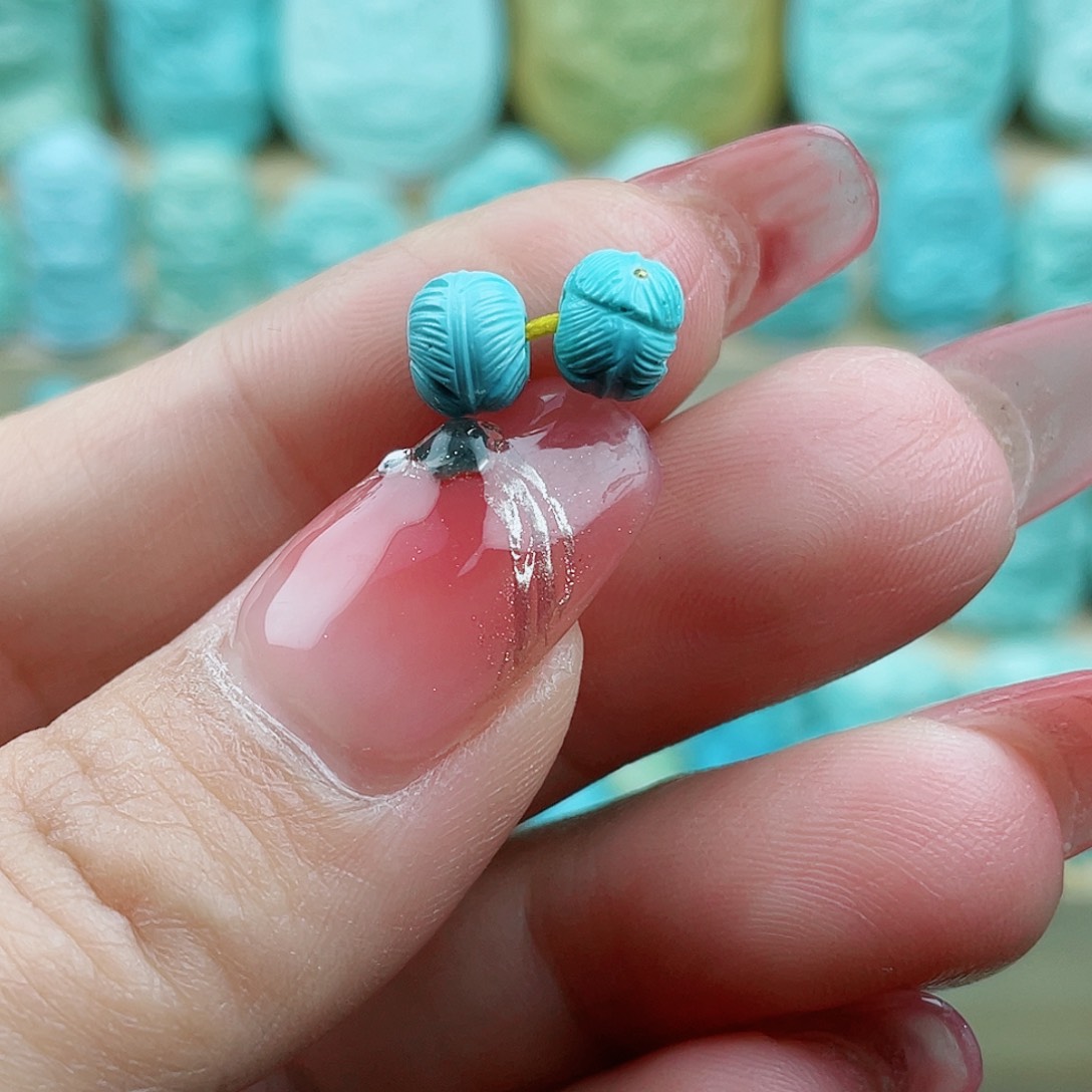 未镶嵌绿松石珠宝奇石配饰卡7