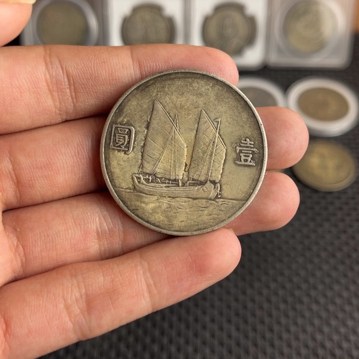 大头龙洋船洋工艺品