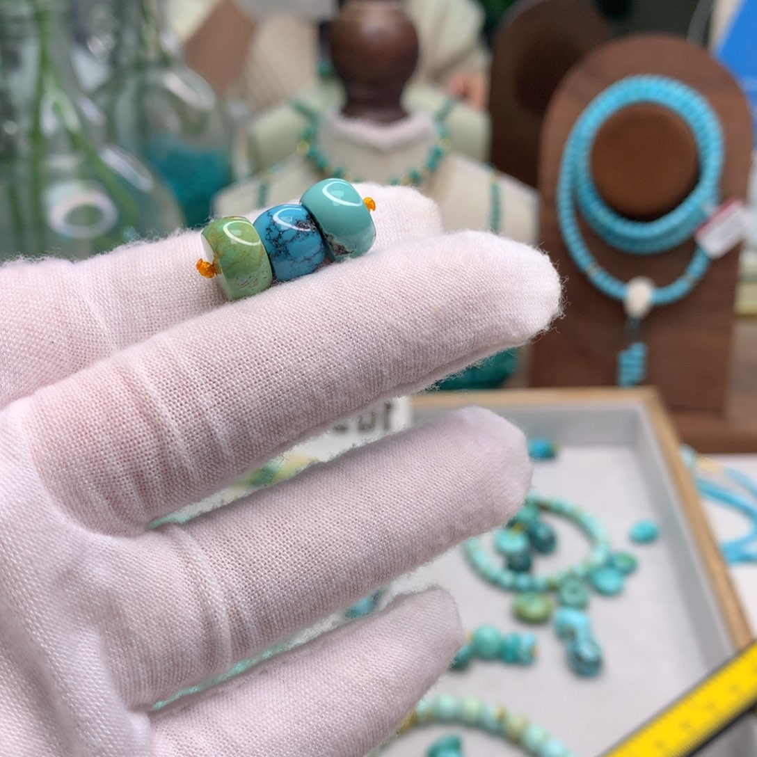 绿松石未镶嵌配饰