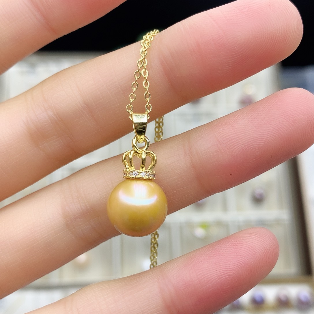 淡水珍珠颈饰合金