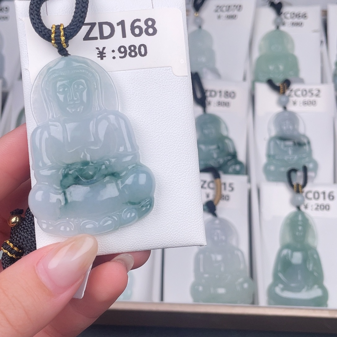 翡翠未镶嵌颈饰zd168