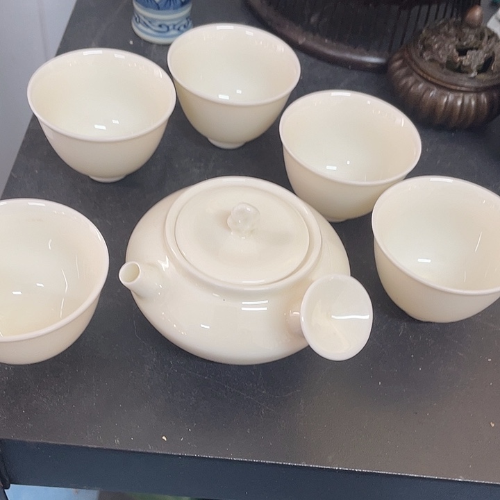 瓷中古工艺品摆件