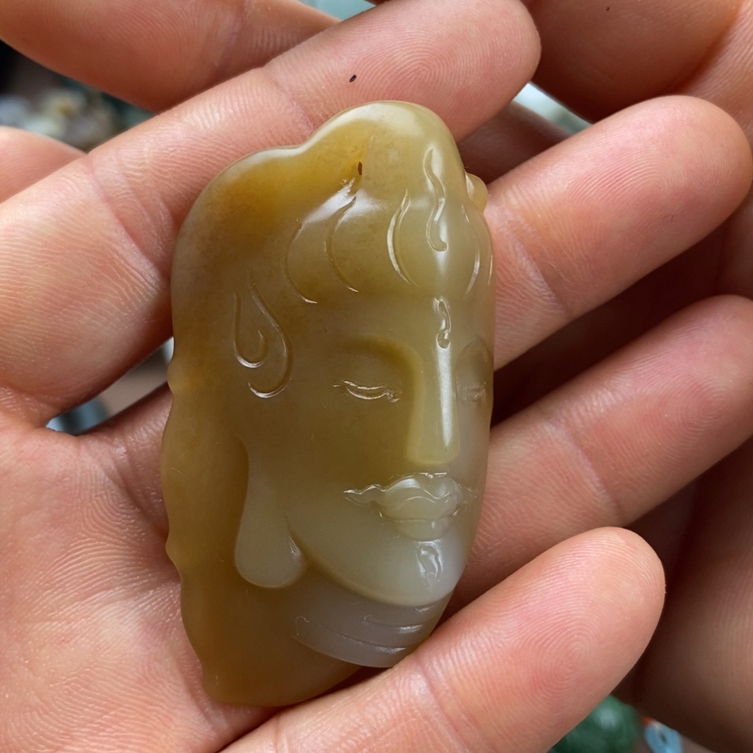 和田玉挂件未镶嵌