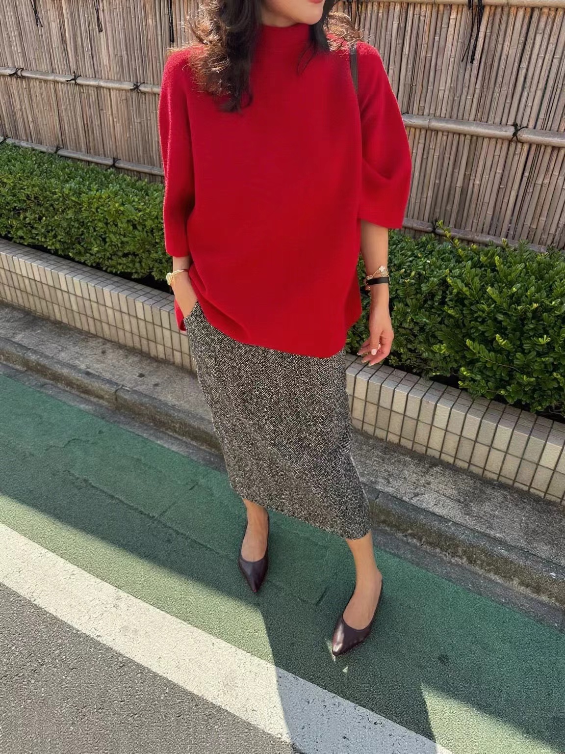 2025秋冬新款杨子纱线100羊毛时尚飘带毛衣