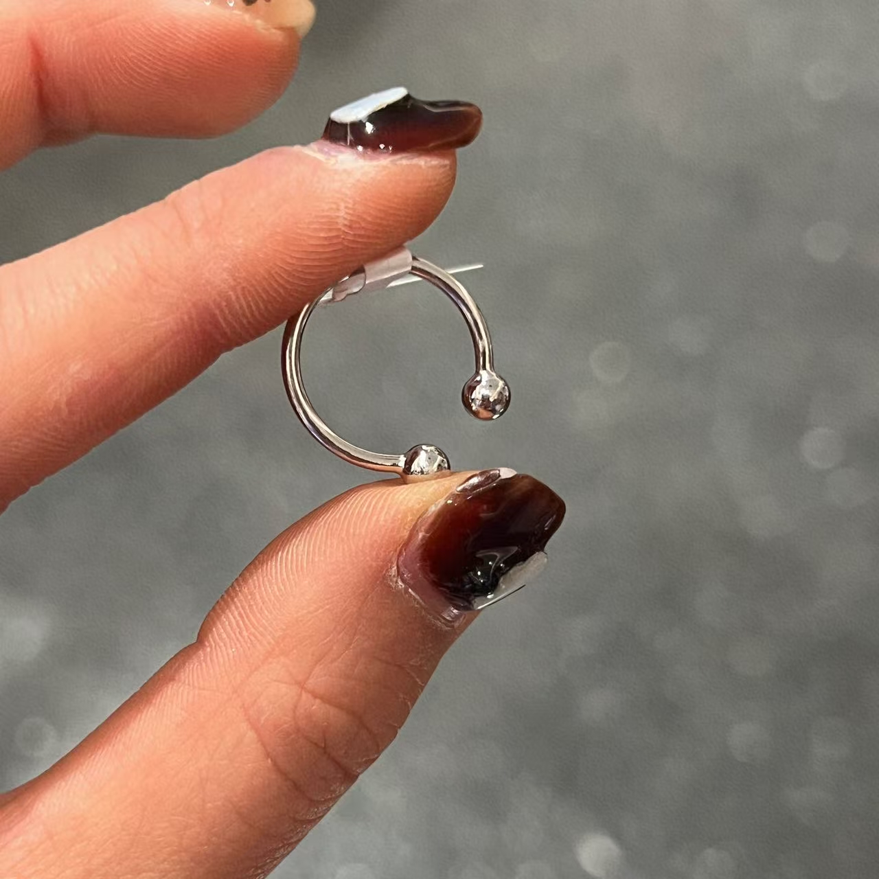 925银戒指 JUJU【开口尾戒】简约百搭开口戒指