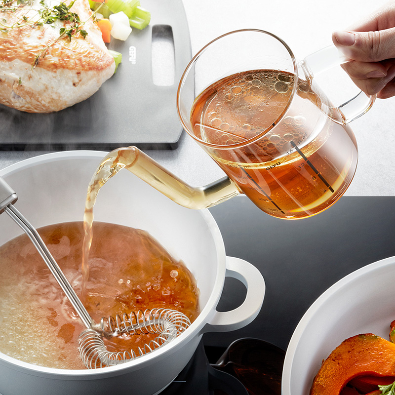 利快德国进口家用多功能去油油壶耐热喝汤大号大号油壶500ml