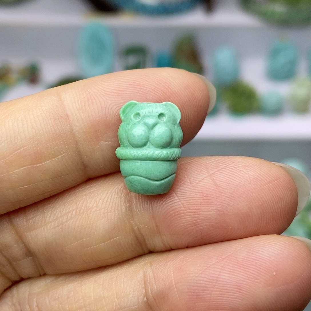 绿松石未镶嵌配饰