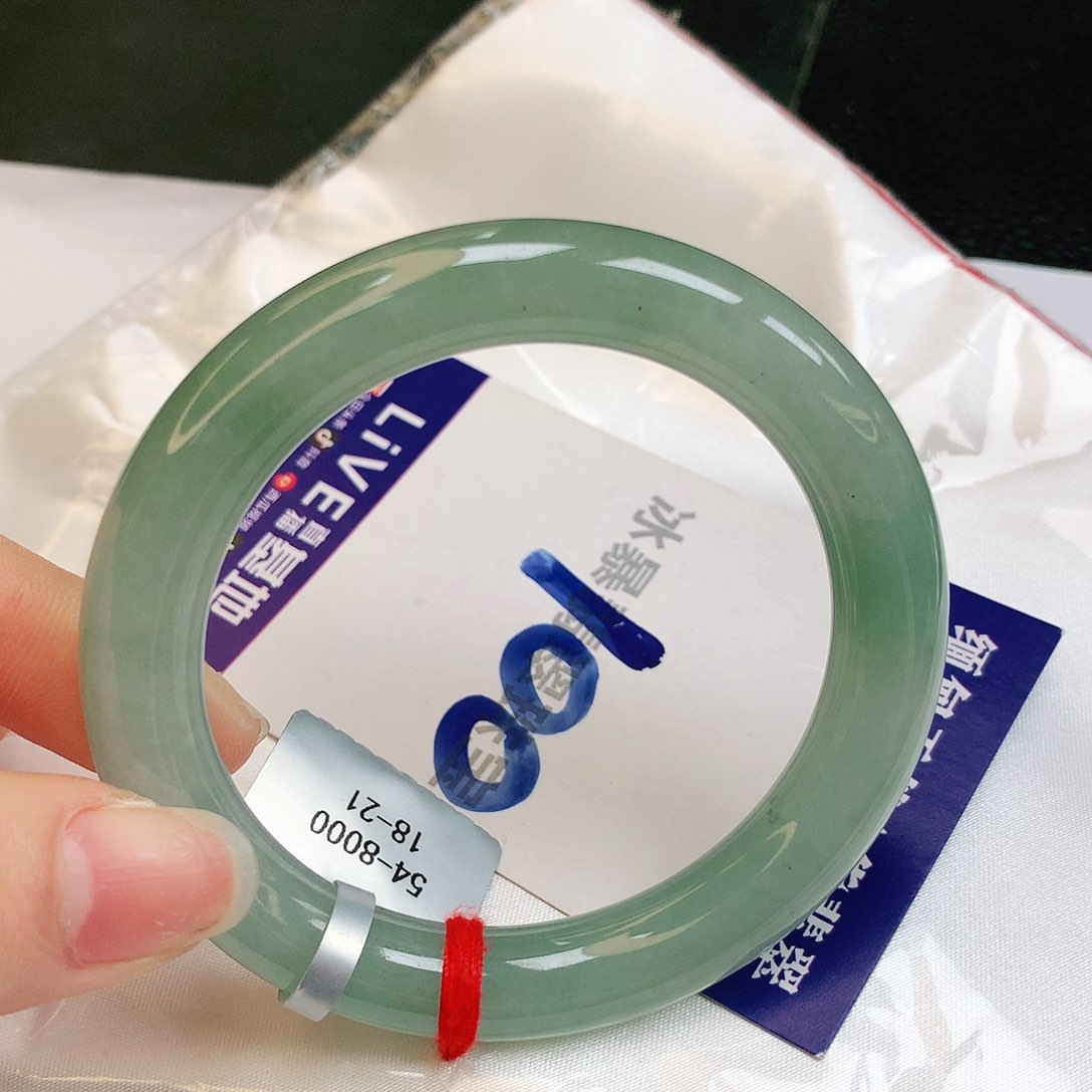 翡翠手镯未镶嵌缅甸天然a货翡翠