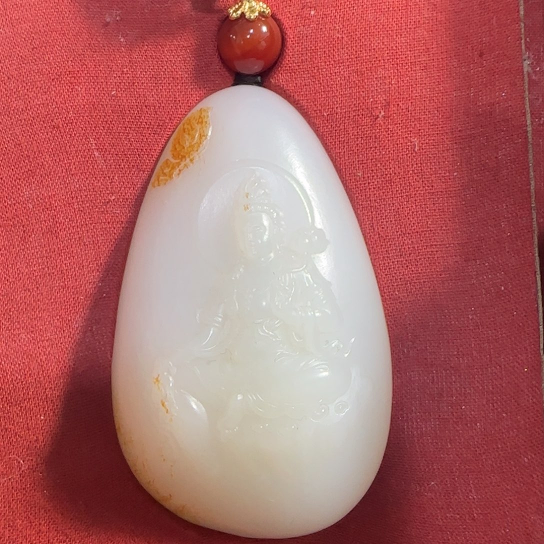 和田玉挂件未镶嵌