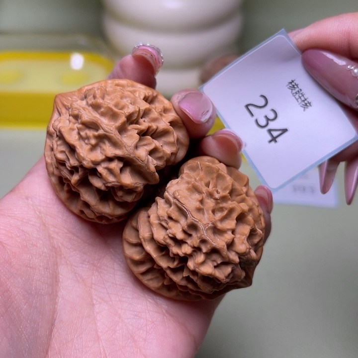 文玩核桃把件心**水41尺龙门涧234