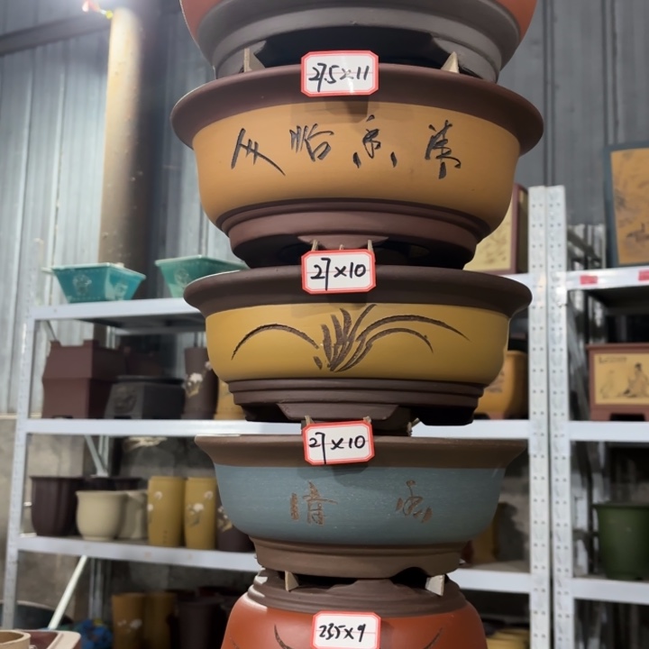 紫砂花盆              100/6