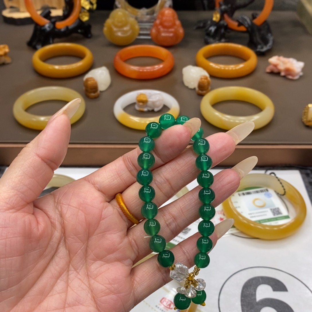 未镶嵌手链石英质玉