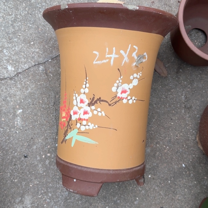 紫砂花盆特价清仓